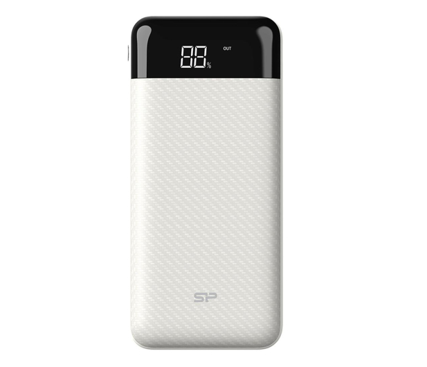 SILICON POWER GP28 LED 10,000mAh Biały SP10KMAPBKGP280W - 581799 - zdjęcie